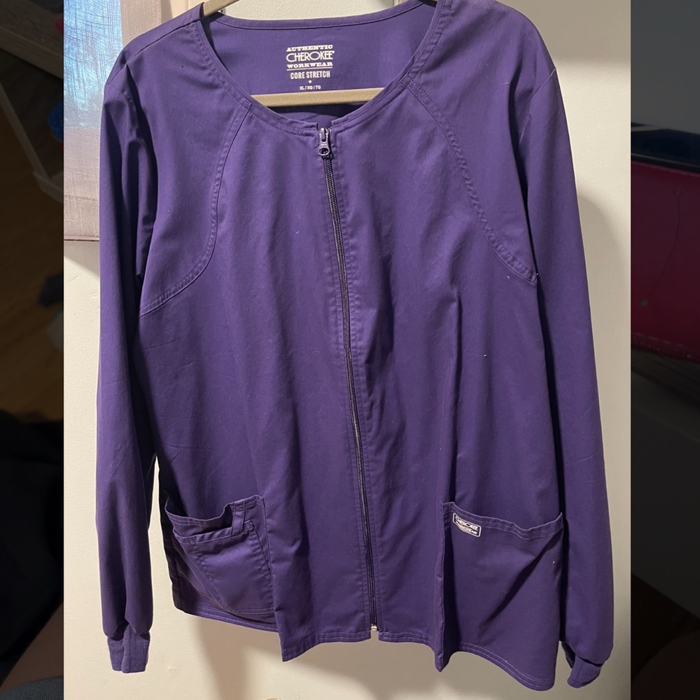 Cherokee Scrub Workwear Jacket
